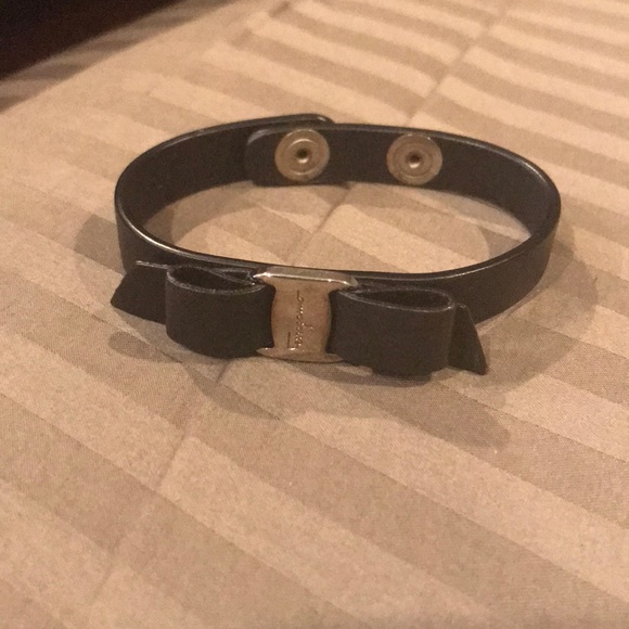 Salvatore Ferragamo Jewelry - Ferragamo leather bracelet